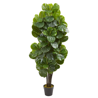 5' Artificial Fiddle Leaf Fig Tree - Low Maintenance, Life-Like & Vibrant Silk Trees For Busy People.
