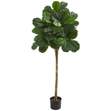 5' Artificial Fiddle Leaf Fig Tree - Low Maintenance, Life-Like & Vibrant Silk Trees For Busy People.
