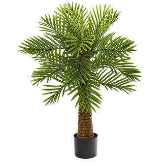 3' Artificial Robellini Palm Artificial Tree - Low Maintenance, Life-Like & Vibrant Silk Trees For Busy People.