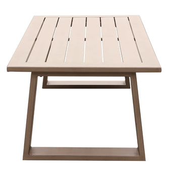 28" x 5" Aluminium Coffee Table, Remains Rust Free With UV Repellent Powder Coat Finish, A Note Worthy Coffee Table.