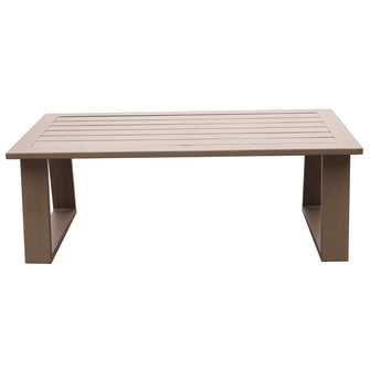 28" x 5" Aluminium Coffee Table, Remains Rust Free With UV Repellent Powder Coat Finish, A Note Worthy Coffee Table.