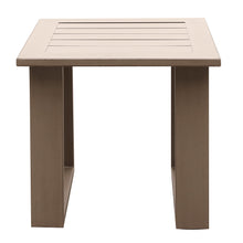 24" End Table In Aluminium With Powder Coatded Finish, Remains Rust Free, A Note Worthy End That's Delivered Free.