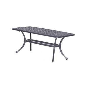 Modern Indoor/Outdoor Coffee Table In Aluminium, A Noteworthy Coffee Table That's Delivered Free.