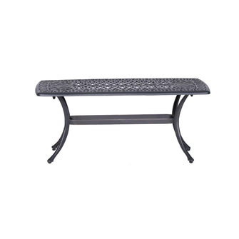 Modern Indoor/Outdoor Coffee Table In Aluminium, A Noteworthy Coffee Table That's Delivered Free.