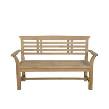Sakura 2-seater Bench, 35 H x 56.5 W x 23 L, Crafted In Solid Teak, Arrives In 5-9 Working Days Fully Assembled, Delivered Free.