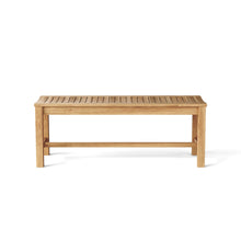 Casablanca 2-Seater Backless Bench, 17 H x 48 W x 18 L, Arrives In 5 - 9 Working Days.