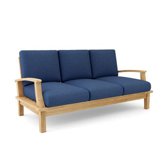 Majestic 5-Piece Sofa Set in Teak Turns Your Patio Into a Regal Alcove, A Fusion of Comfort & Noble Design.