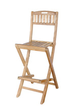 Folding Bar Chair, 45 H x 22 D x 18 L, Arrives Fully Assembled in 5 - 9 Working Days, Delivered Free