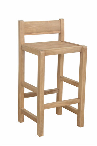 Descanso Sedona 5-Pieces Bar Set, Crafted In Solid Teak & Sanded Smooth To Natural Form, Arrives Free In 5 - 9 Working Days.