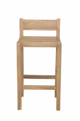 Descanso Sedona 5-Pieces Bar Set, Crafted In Solid Teak & Sanded Smooth To Natural Form, Arrives Free In 5 - 9 Working Days.
