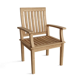 Brianna Dining Armchair, 37.5 H x 24 W x 25 D, Delivered Free, Arrives in 5-9 Working Days For Easy Assembly.