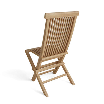 New 9-Piece Folding Dining Set In Teak, Perfect For Memorable Occasions With Friends & Family.
