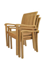 Aspen 4-Piece Stackable Armchairs, 36 H x 27 W x 25 D, Delivered Free, Arrives in 5-9 Working Days Fully Assembled.