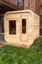 Dundalk CT Luna Sauna, Seats 2 - 4 People. Hand Made In Canada From White Cedar & Delivered Free.