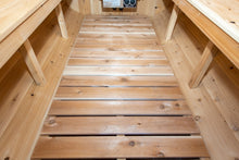 CT Harmony Barrel Sauna, Seats 2-4 People, Made In Canada From White Cedar & Delivered Free.