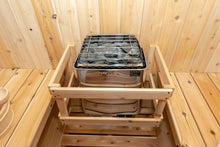 CT Harmony Barrel Sauna, Seats 2-4 People, Made In Canada From White Cedar & Delivered Free.