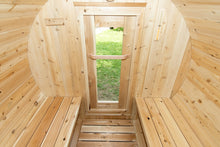 CT Harmony Barrel Sauna, Seats 2-4 People, Made In Canada From White Cedar & Delivered Free.