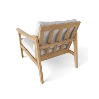 Teak Deep Seat Arm Charm, Pragmatic Design Fuses Aesthetics & Comfort.