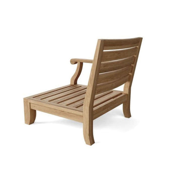Handsome 5-Piece Sectional in Teak, Radiates Quality At First Glance, Allows You To Bask In Comfort Without a Vacation.