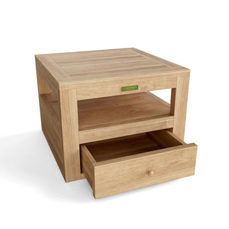 Copacabana Side Table, 24"W X 24"D X 18"H., Delivered Free, Arrives in 5-9 Working Days Fully Assembled.