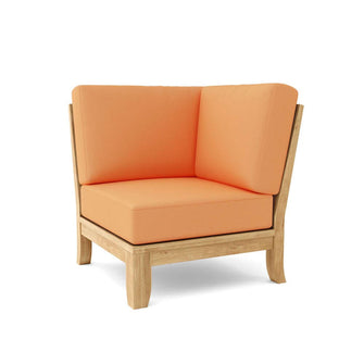 Tailored 8-Pieces Sectional Masterfully Crafted In Teak, Seats 6, Perfect For Toast-Worthy Occasions With Friends & Family.