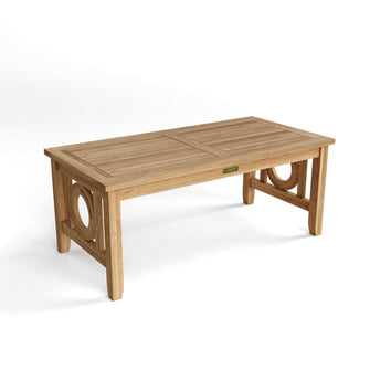 Natsepa Rectangular Coffee Table, 20 H x 24 D x 48 L, Delivered Free, Arrives in 5-9 Working Days For Easy Assembly.
