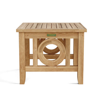 Natsepa Square Side Table, 20 H x 24 D x 24 L, Delivered Free, Arrives in 5-9 Working Days For Easy Assembly.