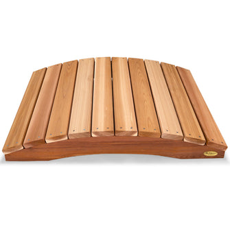 Cedar Garden Bridge - Handcrafted In Canada With Rot Resistant, Untreated, Western Red Cedar.