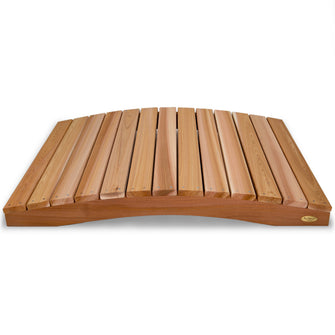 Cedar Garden Bridge - Handcrafted In Canada With Rot Resistant, Untreated, Western Red Cedar.