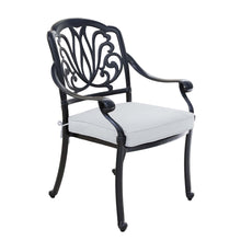 Patio Armchair With  Cushion, All-Weathered Aluminum, Delivered Free.