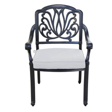 Patio Armchair With  Cushion, All-Weathered Aluminum, Delivered Free.
