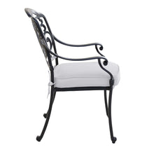 Patio Armchair With  Cushion, All-Weathered Aluminum, Delivered Free.