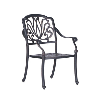Patio Armchair With  Cushion, All-Weathered Aluminum, Delivered Free.