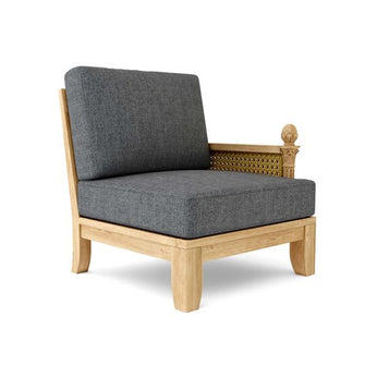 Tailored 8-Piece Sectional in Teak Anchors Your Self Image, Rests Your Mind & Body, Aides Your Ascent.