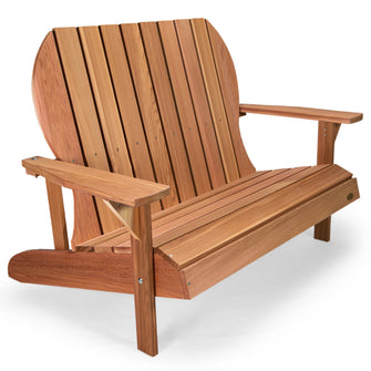 Cedar Loveseat - Handcrafted In Canada With Rot Resistant, Untreated, Western Red Cedar.