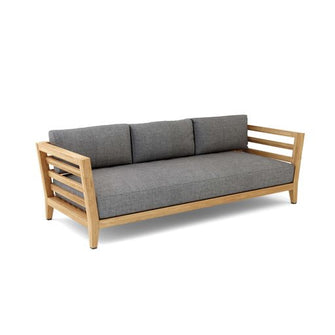 Prominent 4-Piece Sofa Set in Teak, Modern Classic Design Creates An Aesthetic Patio That'll Impress Your Friends & Family.
