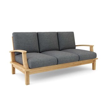 Majestic 5-Piece Sofa Set in Teak Turns Your Patio Into a Regal Alcove, A Fusion of Comfort & Noble Design.