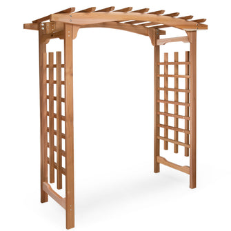 Cedar Pagoda Arbor Handcrafted In Canada With Rot Resistant, Untreated, Western Red Cedar.