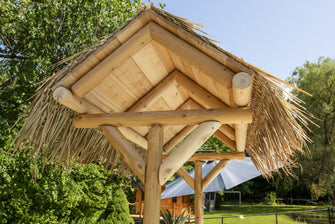 Southern Fantasy Tiki Bar Kit, Seats 4-5 Guests, Perfect For Memorable Occasions, Easily Assembled & Delivered Free.
