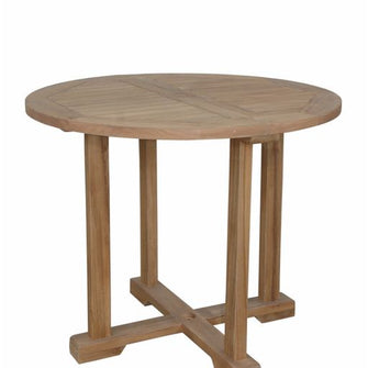 Montage Saratoga 3-Piece Bistro Set, Crafted In Solid Teak, Delivered Free In 5 - 9 Working Days.
