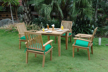 Crafted In Teak 5-Piece Dining Set, Set Delivers Free (Cushions Optional) & Arrives In 5-9 Working Days.