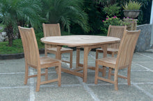 Seats 4 People, Chicago 5-Piece Dining Set, Crafted In Teak, Delivered Free & Arrives in 5-9 Working Days.