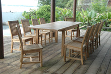 11-Piece Rectangle Dining Set Crafted In Teak, Delivered Free & Arrives In 5-9 Working Days For Easy Assembly.