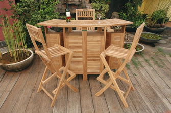 Altavista 5-Piece Bar Set, Delivered Free, Arrives Fully Assembled.