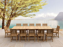 Look At This Stunning 13-Piece Teak Dining Set, Perfect For Memorable Occasions With Friends & Family.