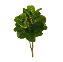 2.5' Artificial Fiddle Leaf Fig Tree - Low Maintenance, Life-Like & Vibrant Silk Trees For Busy People.