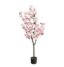 5' Artificial Cherry Blossom Tree - Low Maintenance, Life-Like & Vibrant Silk Trees For Busy People.