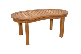 Rugged 4-Piece Bench Set, Curve Design Crafted In Thick Teak, Sanded Smooth To Natural Form, Arrives Free In 5 - 9 Working Days.
