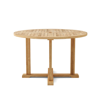 Tosca 5-Piece Dining Set In Solid Teak, Delivered Free & Arrives In 5-9 Working Days.