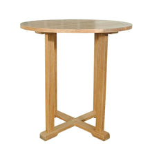 Seats 4 People, 39" Round Bar Table, 39 H x 39 W x 39 L, Built From Solid Teak, Arrives In 5-9 Working Days.